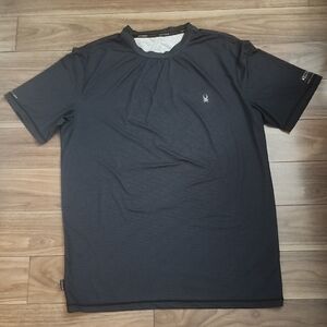🔥Spyder Men's Black Performance Short Sleeve Crew Shirt